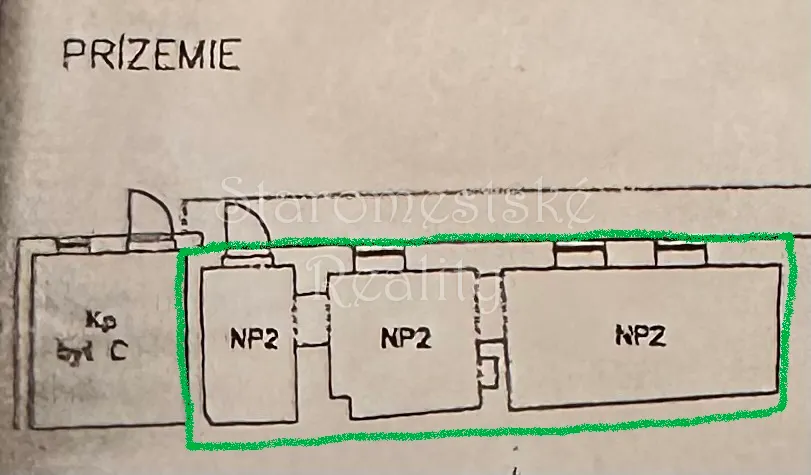 1-izb. 22m2 byt prízemie Alžbetina, Staré mesto náhľad 5