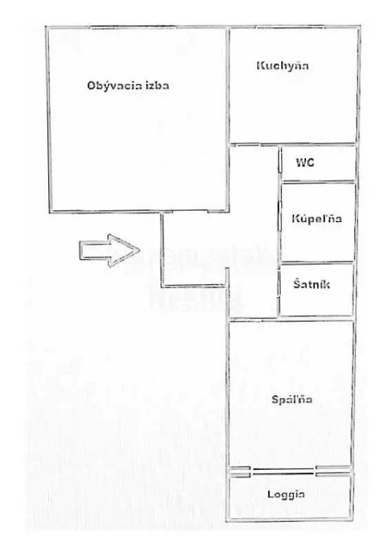 2-izb.51m2, Bukurešťská, Ťahanovce náhľad 14